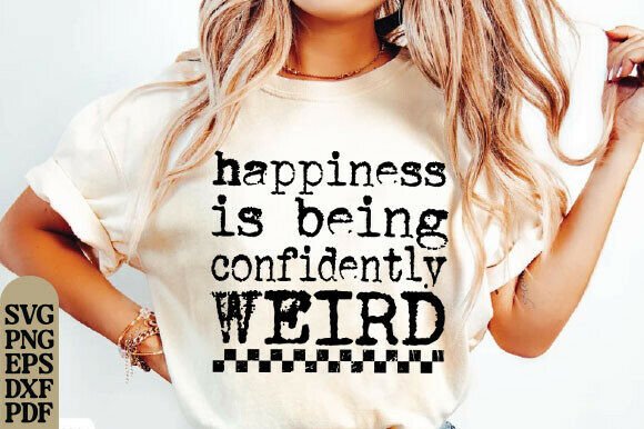 Confidently Weird Graphics for T-Shirt Designs