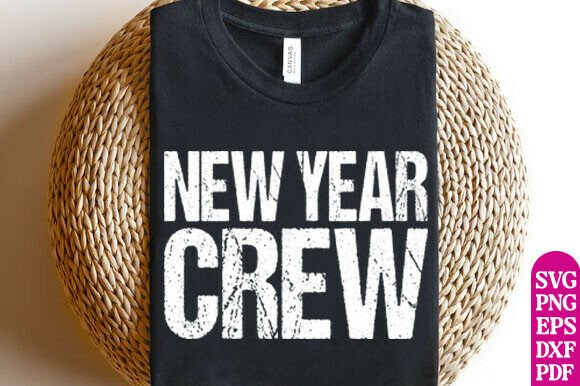 New Year Crew Png Cozy Sweaters Winter Graphics