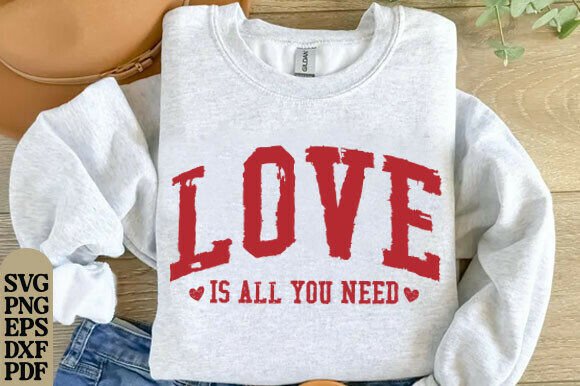 Retro Love Valentines Graphics for T-Shirt Designs