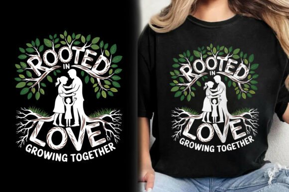 Rooted in Love Growing Together Graphics
