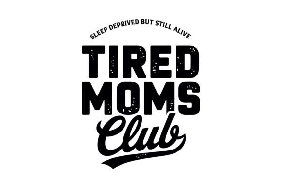 sleep-deprived moms club pride graphics